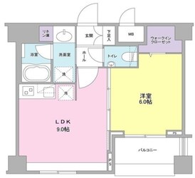 ソアラノーム北浦和の物件間取画像